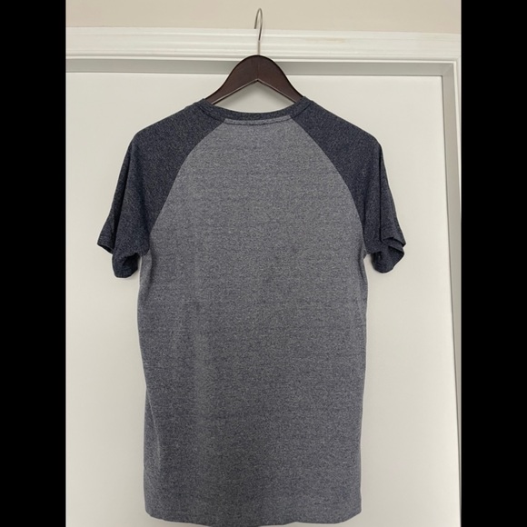Tristan Dual Tone Grey T-Shirt - Picture 3 of 3